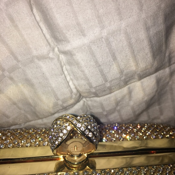 Gold & diamond accent ring finger clutch - Picture 6 of 7